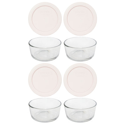 Bols en verre Pyrex 7200 et couvercles assortis 7200 PC