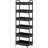 6-Tier Plastic Rolling Utility Cart with Handle, Multi-Functional Storage Trolley, Living Room, Kitchen, Movable Storage Organizer with Wheels-114210604