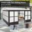 Solarium mural en aluminium pour patio-99076001