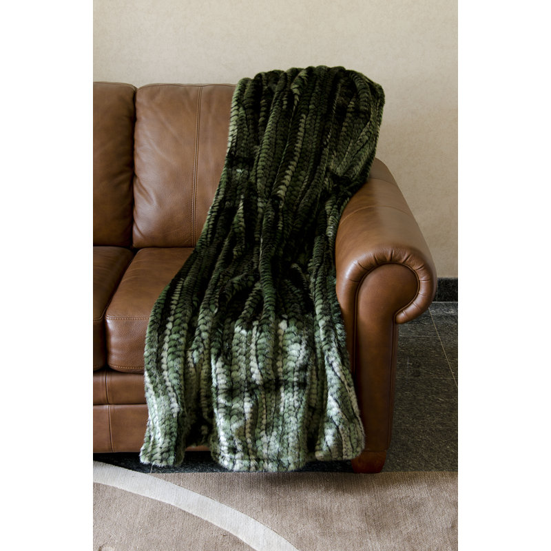 Machine Made Throw Blanket