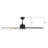 60'' 5-Blade LED Smart Standard Ceiling Fan With Light Kit Included, Remote Control-776515831