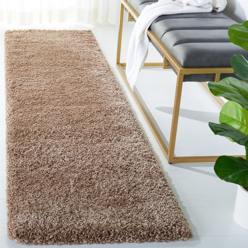 Tapis Assar, Tapis de couloir 2 pi x 20 pi, Dark Beige