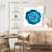 Gradient Blue Rose-109222244