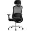 Ergonomic Mesh Office Chair with 3D Armrests, Adjustable Lumbar Support & Headrest, High-Back Computer Desk Chair for Home Office-1199908700