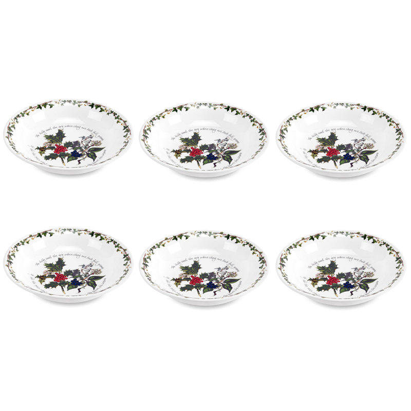 Potmeirion, the Holly & the Ivy - Pasta Bowls