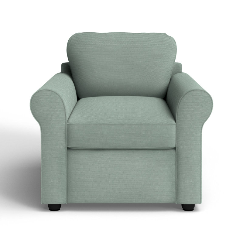 Warrington Upholstered Armchair, Bayou Spray Canvas