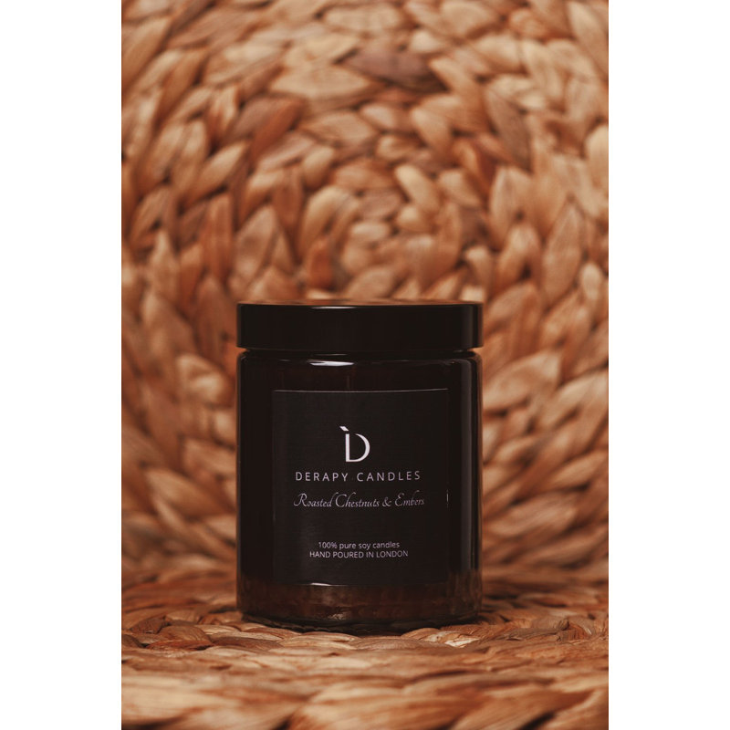 Roasted Chestnuts And Embers Scented Designer Candle
