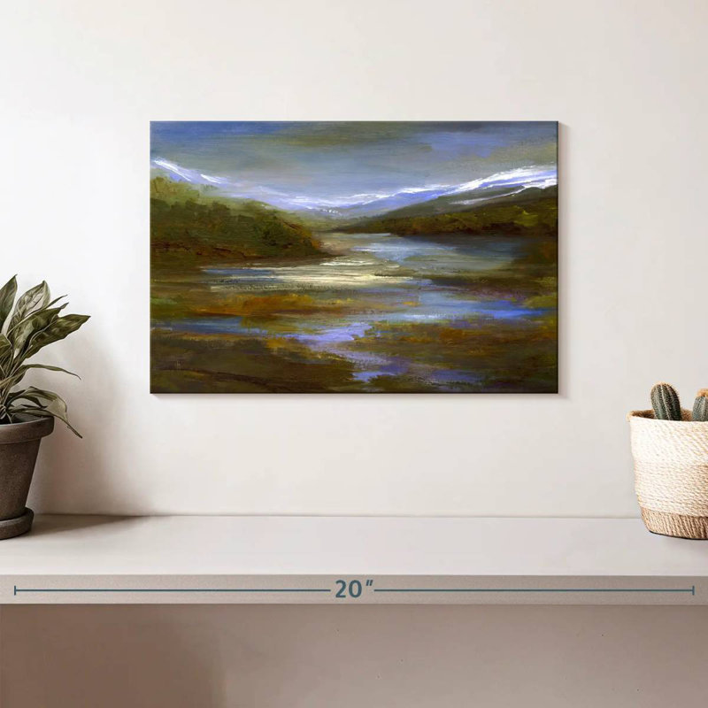 Avery Tranquil Mountain Stream, 8" H x 12" W