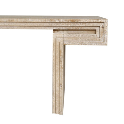 American Vintage Industrial Coffee Table, Premium Reclaimed Wood Texture Rectangular Design, Double-Tier Structure with Rustic Finish, Easy Assembly for Living Room & Office, Antique  Natural