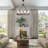 Allmeria 8 - Light Dimmable Square / Rectangle Chandelier