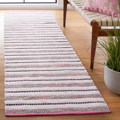 Lovall Flat Weave Cotton Striped Rug