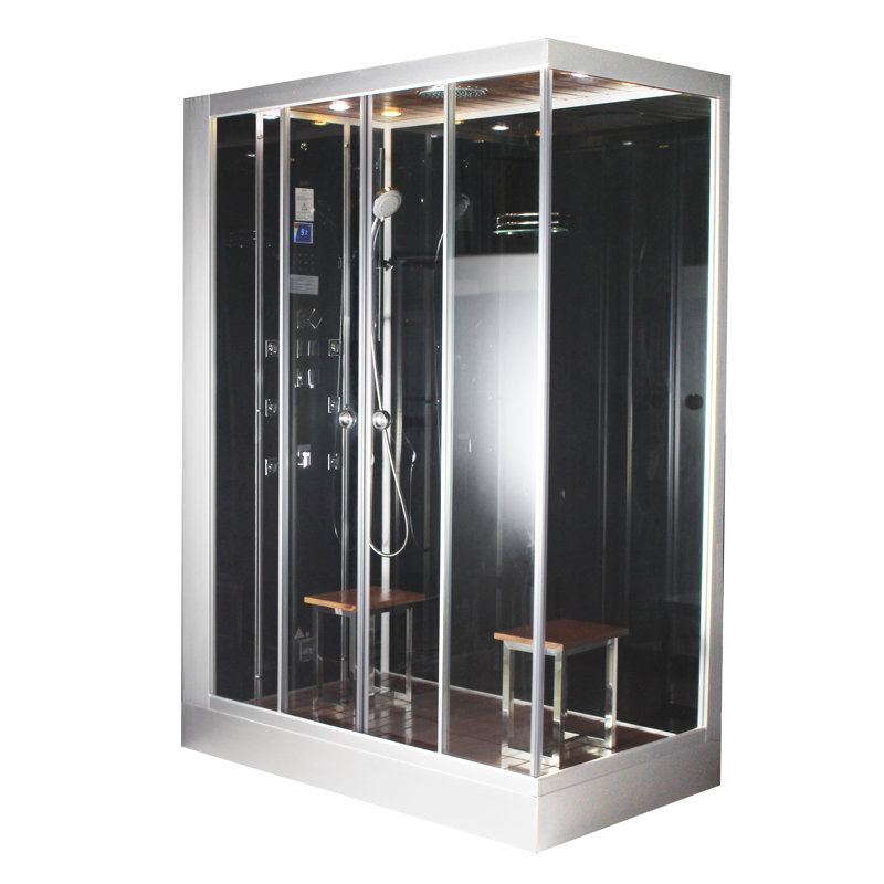 36'' W 89'' H Framed Rectangle Double Slide Shower Enclosure
