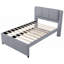 Lit plateforme double avec lit gigogne et lit gigogne double-1789912272