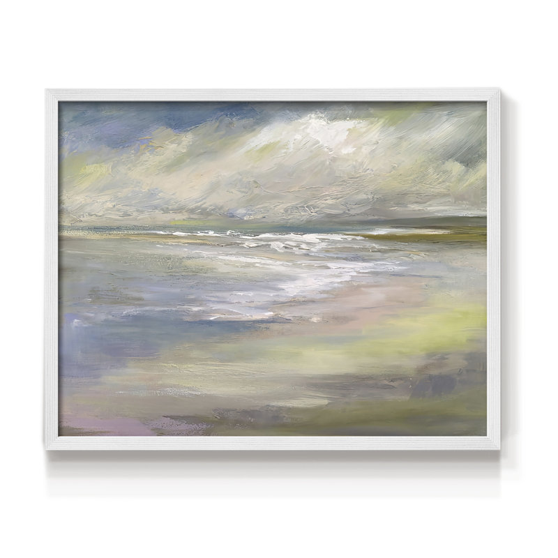 Éclairage encadré - réversible Beach Light II, H 8 po x l 10 po, Blanc