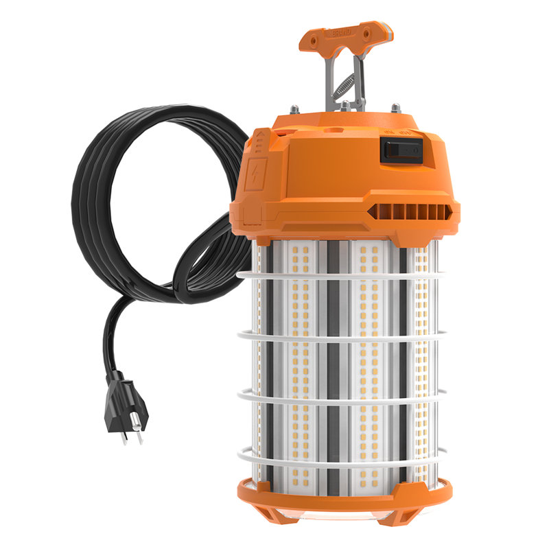 Éclairage de travail à DEL 150W 18750LM 500W HID / HPS 5000K, H 11,34 po x l 9,33 po x P 8,07 po, 150 W