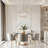 4 - Light Lantern Geometric Chandelier