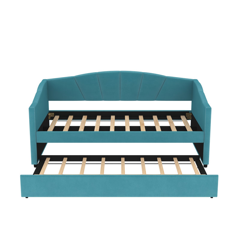 Taminka Upholstered Daybed, Blue