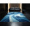 Tapis bleu moelleux doux et moelleux Endymion Race Bold & Eclectic