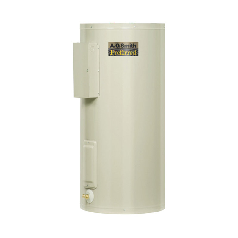 Entrée de génératrice privilégiée électrique 20 gal ed à l’eau de type réservoir Dura-Power