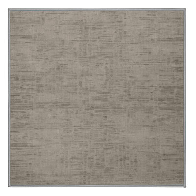 Tapis abstrait gris lavable à la machine