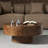 31.49" MDF Round Coffee Table-616272646