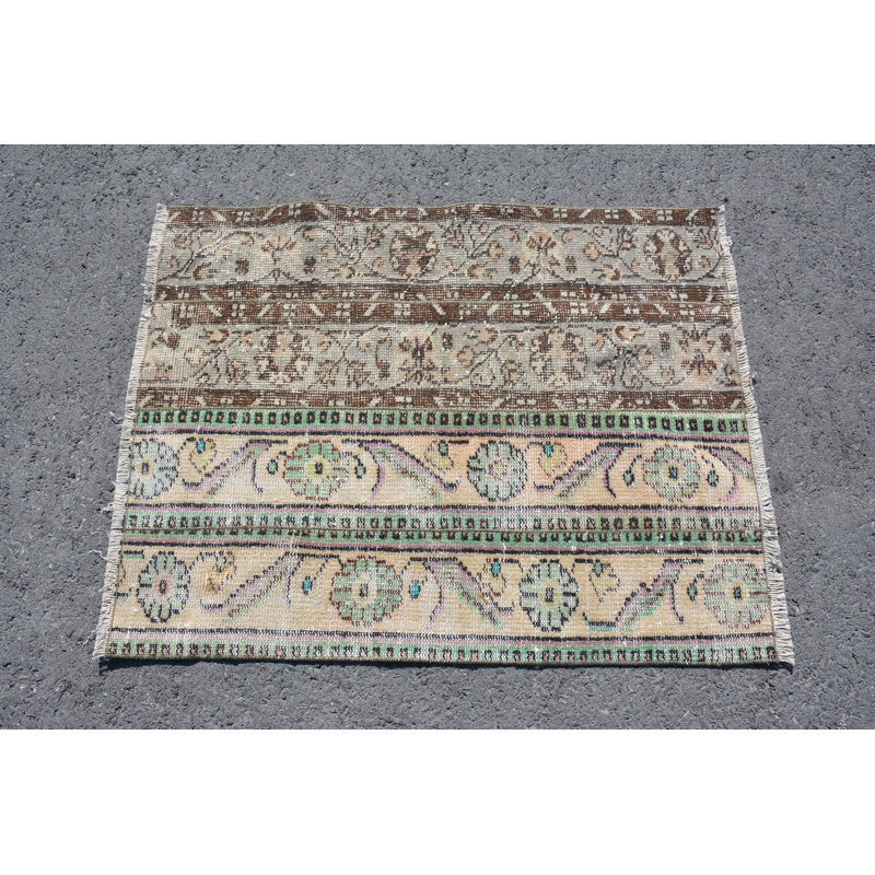 Anatolian Rugs, Beige Kitchen Rugs, Entry Rugs, Turkish Rugs, Handwoven Rugs, Boho Rug, Vintage Rug