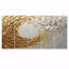 «White and Gold Rose In Vortex Love III», ensemble d'art sur toile à spirales abstraites-41565166