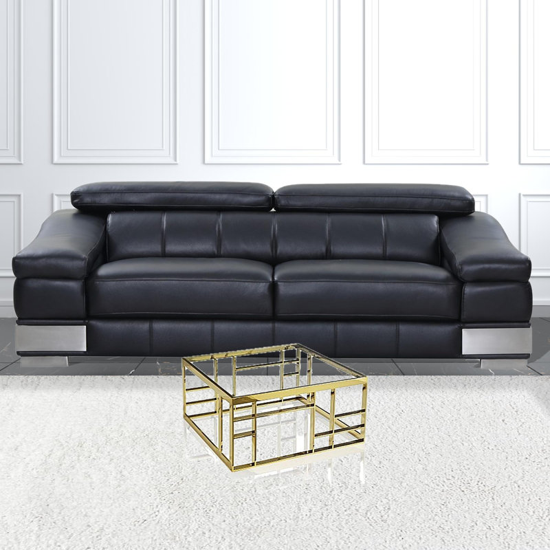 Glass Top Coffee Table
