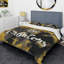 Citation «Be Fabulous» noir sur or - ensemble de housse de couette tendance - microfibre de polyester-38758461