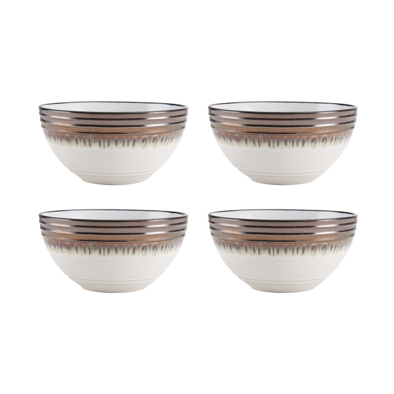 Bailey 16-Piece Stoneware Dinnerware Set, Service for 4