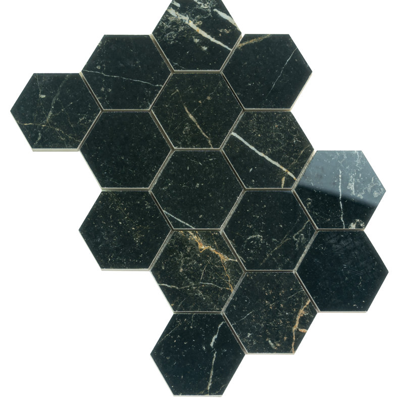 Splendor 8.9'' W x 12.8'' L Porcelain Tile Mosaic Sheet