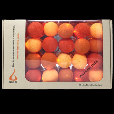 Misti LED Cotton Ball String Light