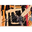 Tapis artistique moderne d'inspiration Jean Michel Basquiat