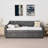 Twin Size Upholstery Daybed With Twin Size Pop-Up Trundle And USB Charging Design-1413429891