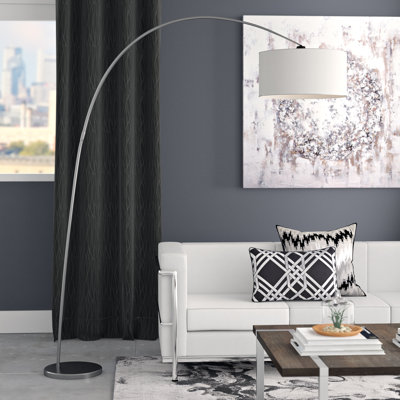 Lampe sur pied arquée 81 po Adelina