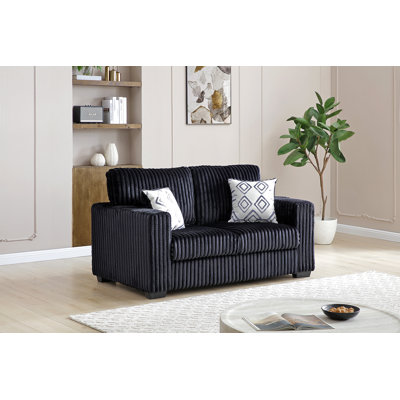 Causeuse Teddy G00183A-L NOIR