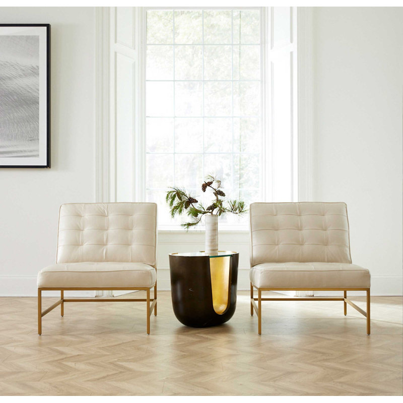 Soleil Pull Up Table, Bronze