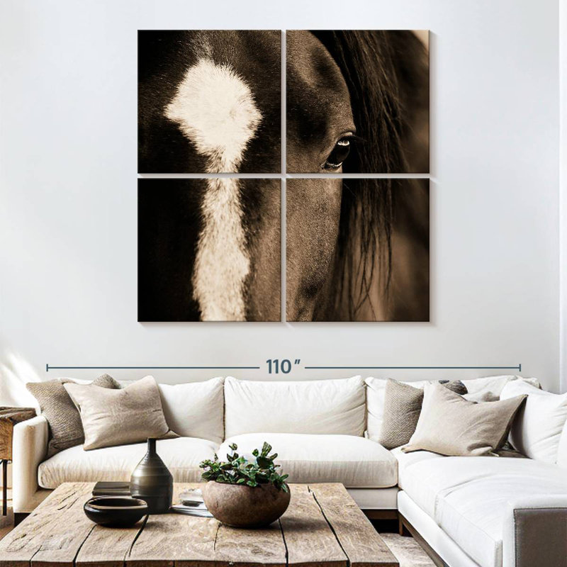 Brampt Dark Eyes, 74" H x 74" W