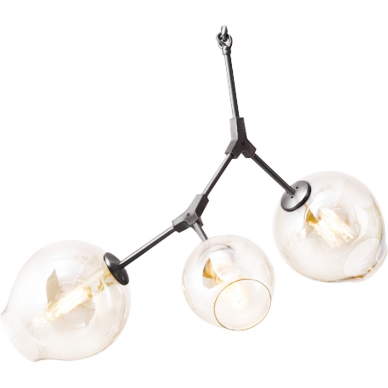 Lustre linéaire moderne à 3 lumières Eastwood
