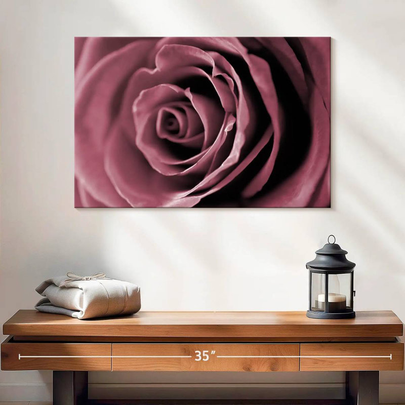 Harnek Dusty Pink Rose, 8" H x 12" W