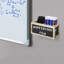 Balin Magnetic Burntwood Stationery Basket with Chalkboard Pen Holder
