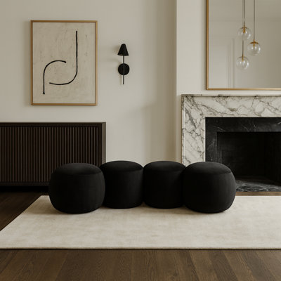 Banc en velours Apollo