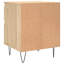 Rowlands 40cm W Metal Bedside Table-1431370444