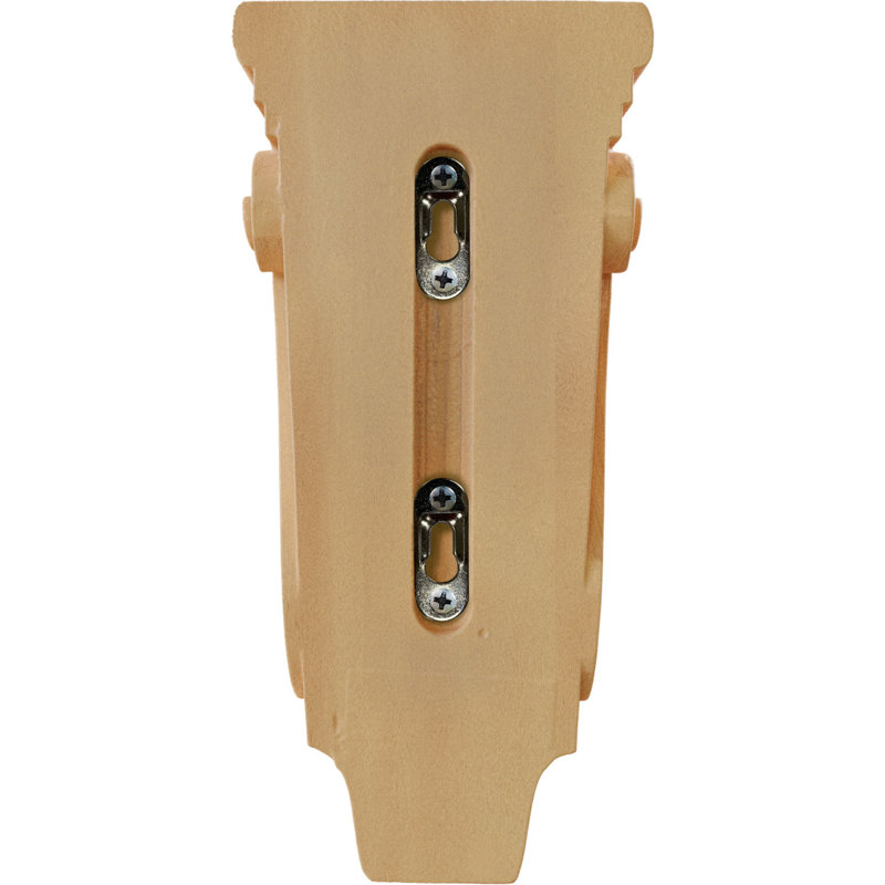 Small Traditional Red Oak Wood Pilaster Corbel