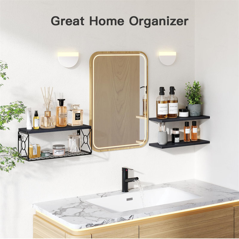 Tiered Shelf, Black