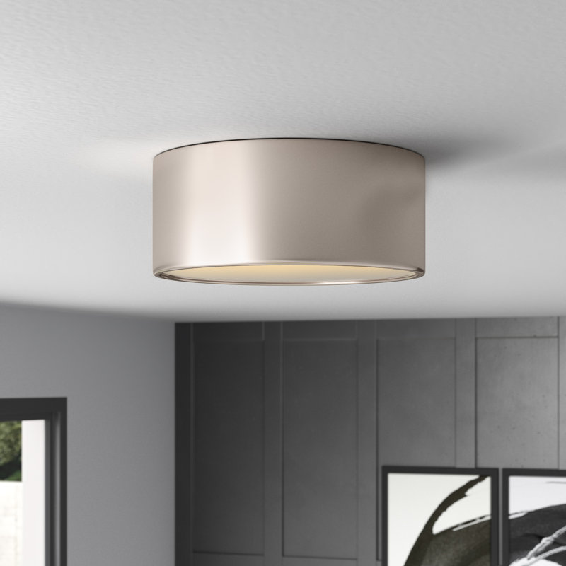 Hadlock Flush Mount, Brushed Nickel