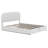 Teddy Fleece Upholstered Platform Bed With Hydraulic Storage System-1543398119-1543398113