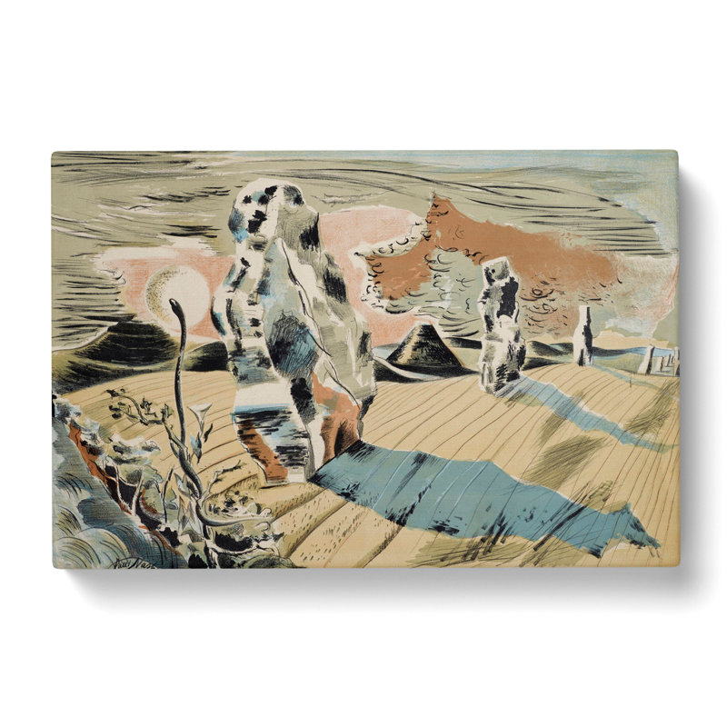 Avebury by Paul Nash - Wrapped Canvas, 50cm H x 76cm W x 3cm D