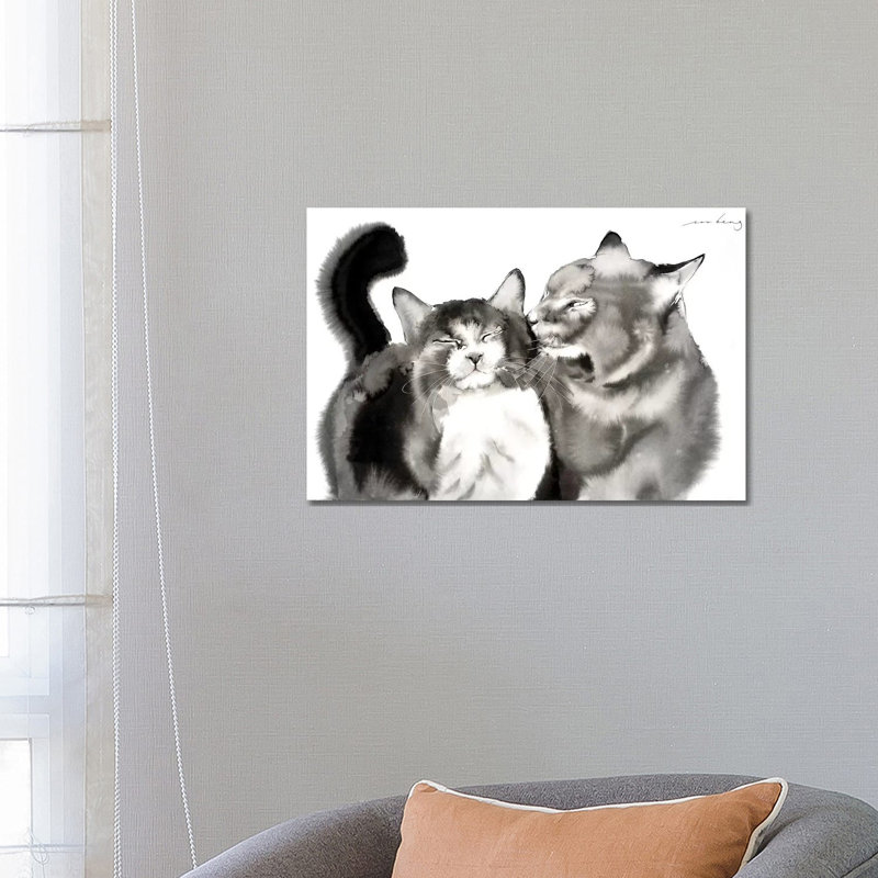 Adoring Love by Soo Beng Lim - Wrapped Canvas Painting