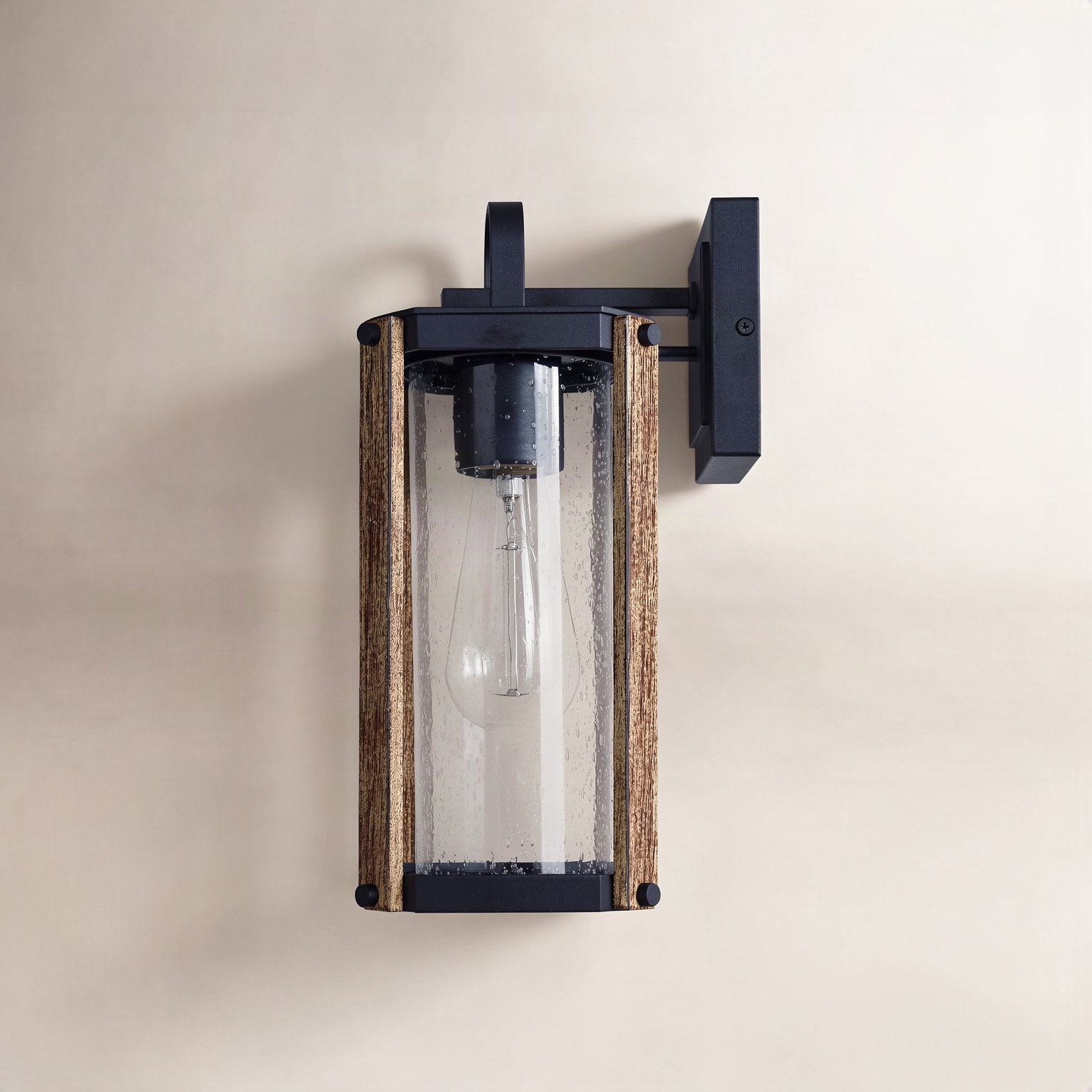 Alessia Single Light Rectangle Outdoor Wall Light